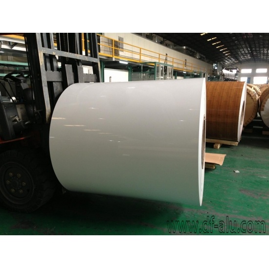 white colored aluminum coil stock, china supplier