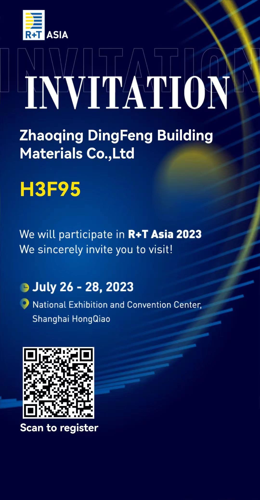 Welcome To R+T Asia 2023 In Shanghai