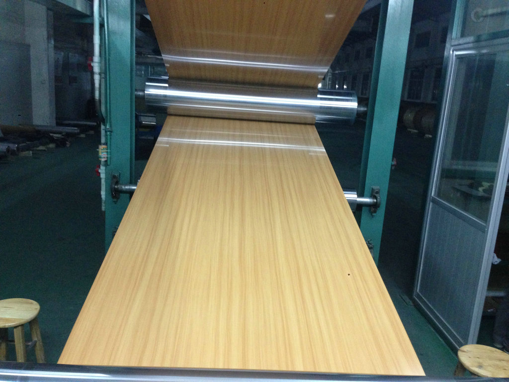 coated aluminum coil wooden color 